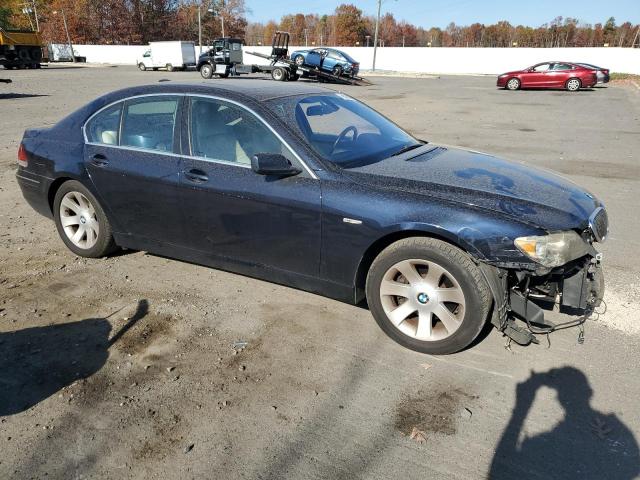 WBAHL83507DT11072 - 2007 BMW 750 I BLUE photo 4