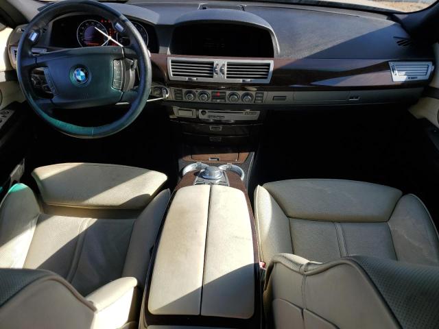 WBAHL83507DT11072 - 2007 BMW 750 I BLUE photo 8