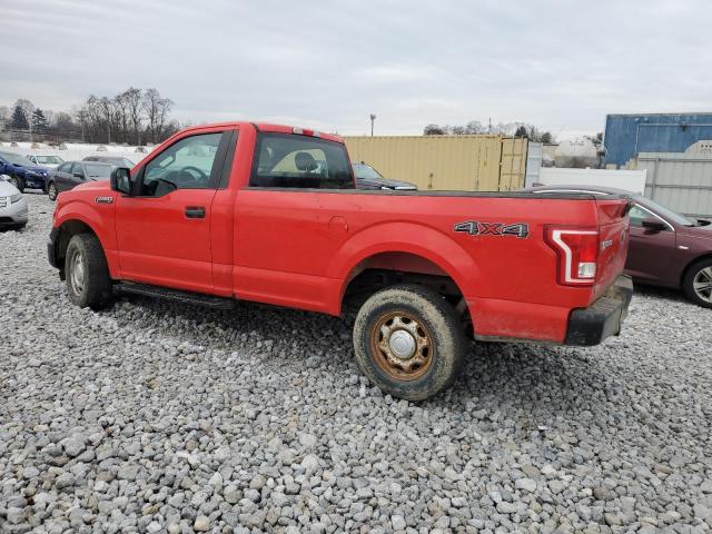 1FTMF1EFXHKD86445 - 2017 FORD F150 RED photo 2