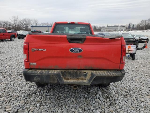 1FTMF1EFXHKD86445 - 2017 FORD F150 RED photo 6