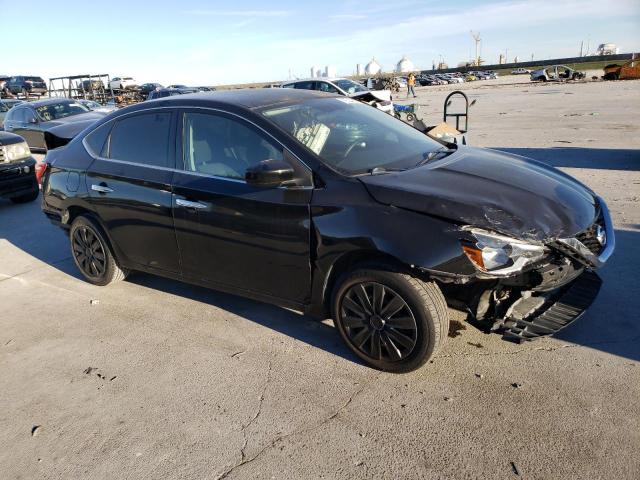 3N1AB7AP8HY284629 - 2017 NISSAN SENTRA S BLACK photo 4