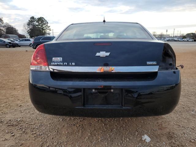 2G1WB58K889278095 - 2008 CHEVROLET IMPALA LS BLACK photo 6