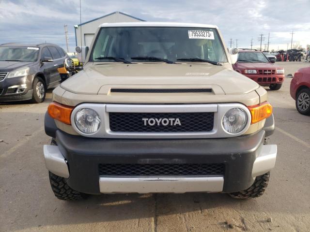 JTEBU4BF7CK129413 - 2012 TOYOTA FJ CRUISER TAN photo 5