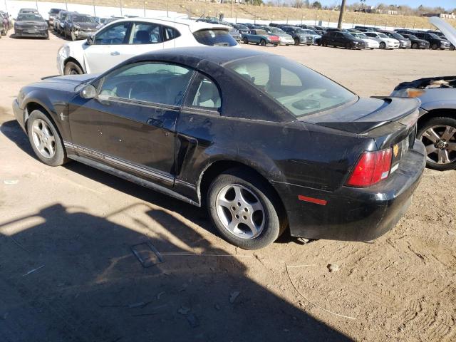 1FAFP4041YF252015 - 2000 FORD MUSTANG BLACK photo 2