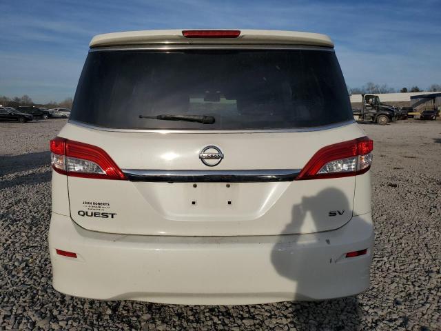 JN8AE2KP2F9121102 - 2015 NISSAN QUEST S WHITE photo 6