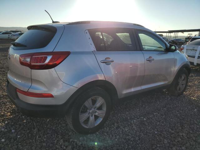 KNDPB3A20C7229378 - 2012 KIA SPORTAGE BASE SILVER photo 3