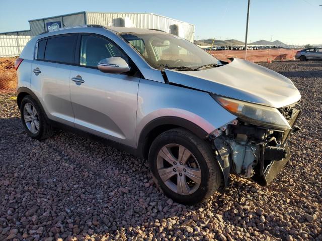 KNDPB3A20C7229378 - 2012 KIA SPORTAGE BASE SILVER photo 4