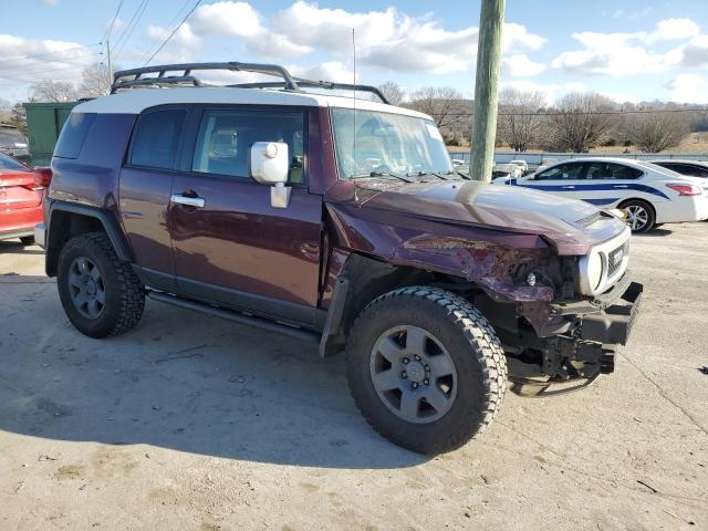 JTEBU11F270002344 - 2007 TOYOTA FJ CRUISER MAROON photo 4