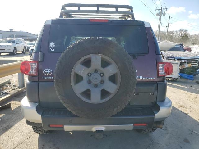 JTEBU11F270002344 - 2007 TOYOTA FJ CRUISER MAROON photo 6