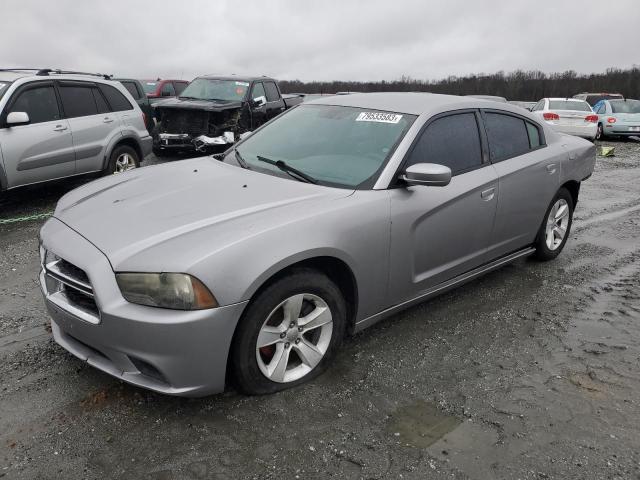 2C3CDXBG8EH174877 - 2014 DODGE CHARGER SE SILVER photo 1