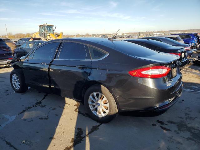 3FA6P0H76FR143704 - 2015 FORD FUSION SE BLACK photo 2