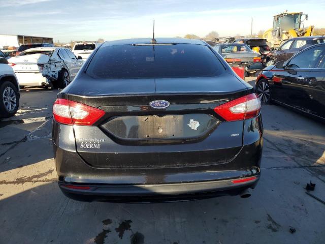 3FA6P0H76FR143704 - 2015 FORD FUSION SE BLACK photo 6