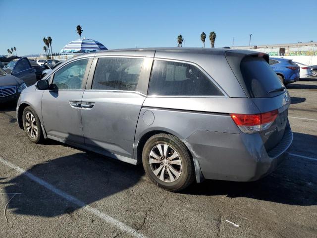 5FNRL5H69EB033253 - 2014 HONDA ODYSSEY EXL GRAY photo 2