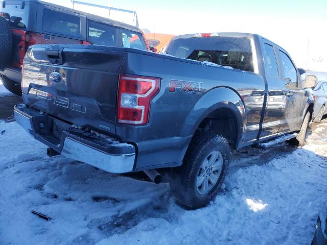 1FTEX1EP3JKE74608 - 2018 FORD F150 SUPER CAB GRAY photo 3