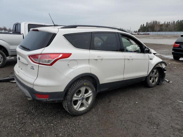 1FMCU9G96EUC70601 - 2014 FORD ESCAPE SE WHITE photo 3