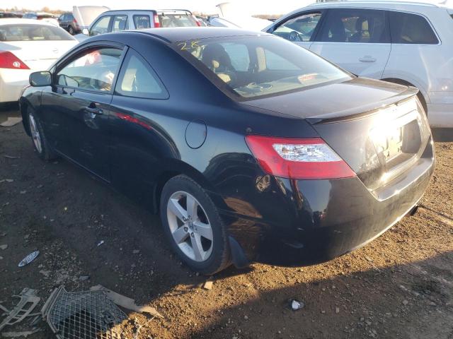 2HGFG12807H550949 - 2007 HONDA CIVIC EX BLACK photo 2