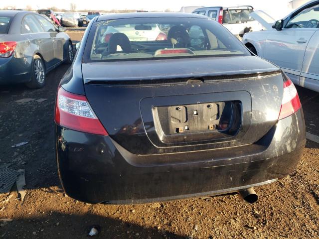 2HGFG12807H550949 - 2007 HONDA CIVIC EX BLACK photo 6