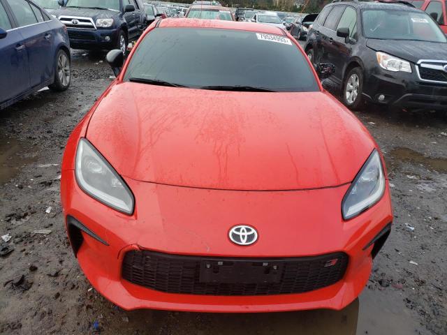 JF1ZNBE14P9754844 - 2023 TOYOTA GR 86 PREMIUM RED photo 5