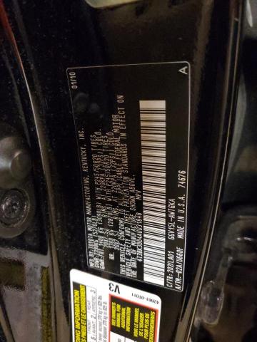 4T3BK3BB4AU031848 - 2010 TOYOTA VENZA BLACK photo 12