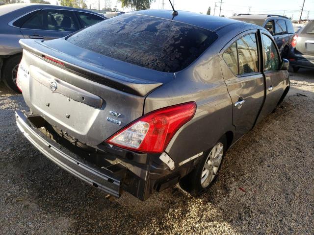 3N1CN7AP5JL881997 - 2018 NISSAN VERSA S GRAY photo 3