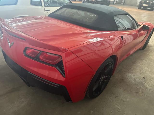 1G1YF3D75E5117036 - 2014 CHEVROLET CORVETTE STINGRAY 3LT RED photo 4