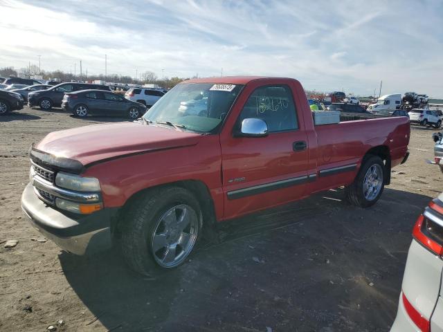 1GCEC14V02Z221038 - 2002 CHEVROLET SILVERADO C1500 RED photo 1