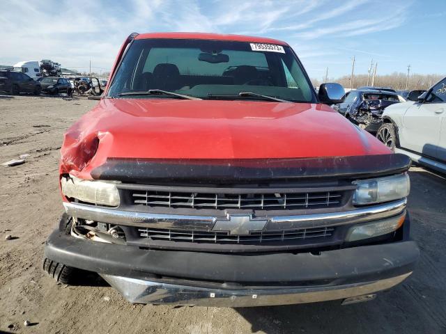 1GCEC14V02Z221038 - 2002 CHEVROLET SILVERADO C1500 RED photo 5