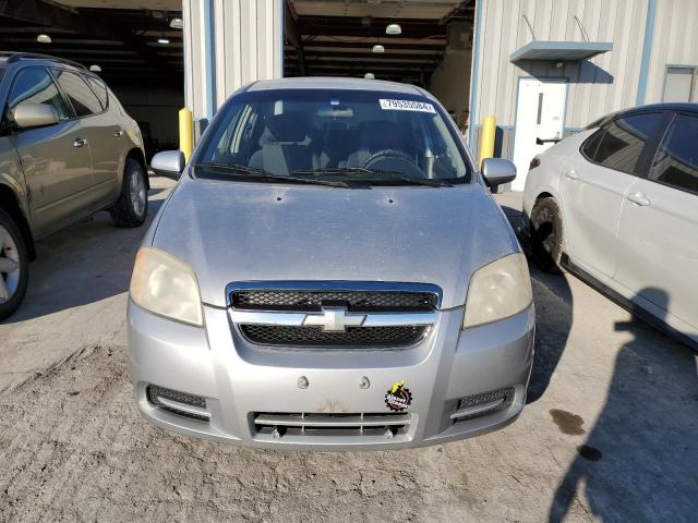 KL1TD56647B126765 - 2007 CHEVROLET AVEO BASE Gümüş foto 5