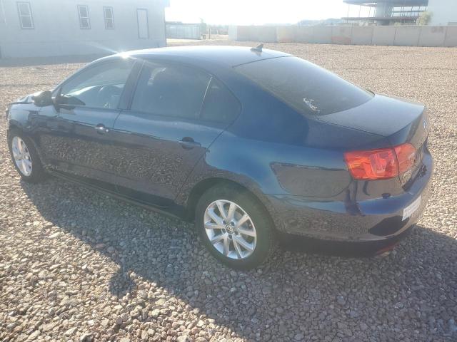 3VWDZ7AJXBM105956 - 2011 VOLKSWAGEN JETTA SE BLUE photo 2