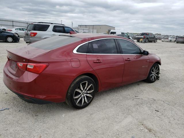 1G1ZD5ST3JF282867 - 2018 CHEVROLET MALIBU LT MAROON photo 3