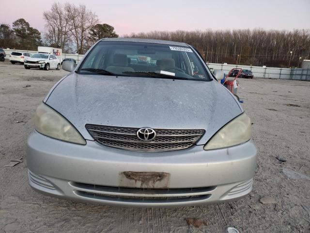 4T1BE32K72U591297 - 2002 TOYOTA CAMRY LE SILVER photo 5