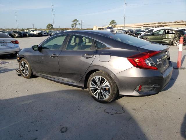 JHMFC1F70JX035656 - 2018 HONDA CIVIC EXL GRAY photo 2