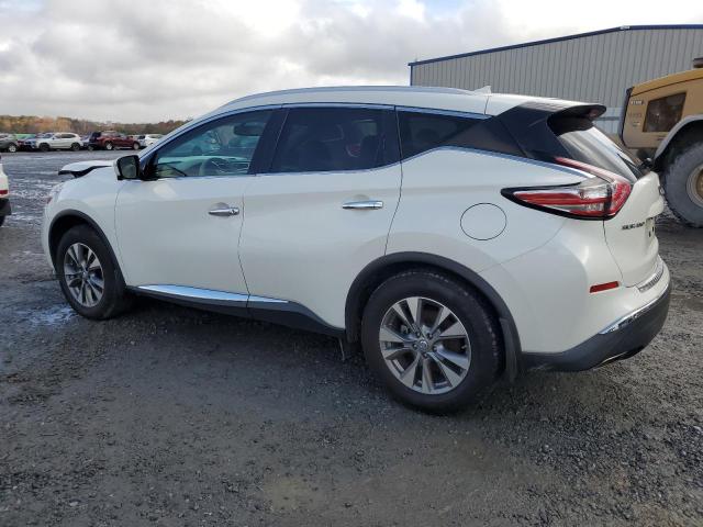 5N1AZ2MG2FN233737 - 2015 NISSAN MURANO S WHITE photo 2