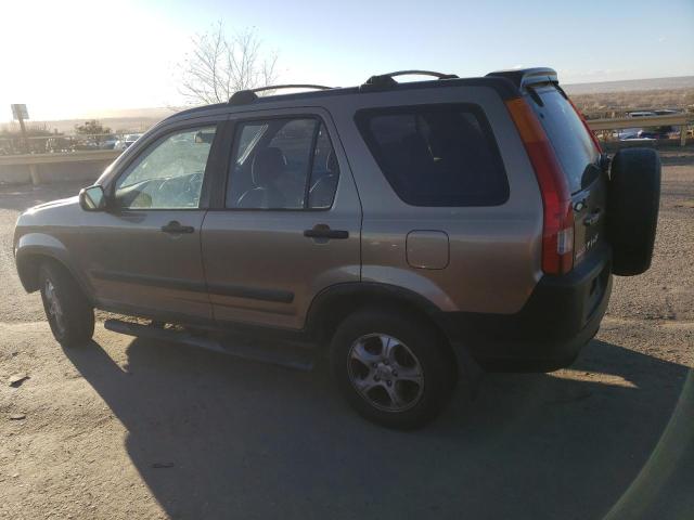 JHLRD68472C012110 - 2002 HONDA CR-V LX TAN photo 2