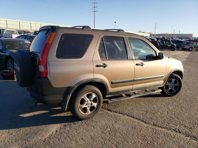 JHLRD68472C012110 - 2002 HONDA CR-V LX TAN photo 3