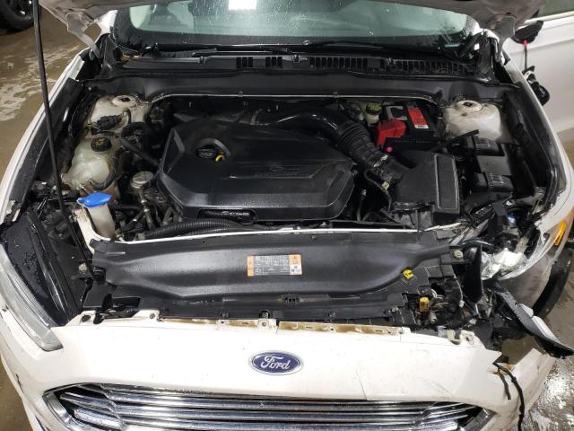 3FA6P0HR1DR285442 - 2013 FORD FUSION SE WHITE photo 11