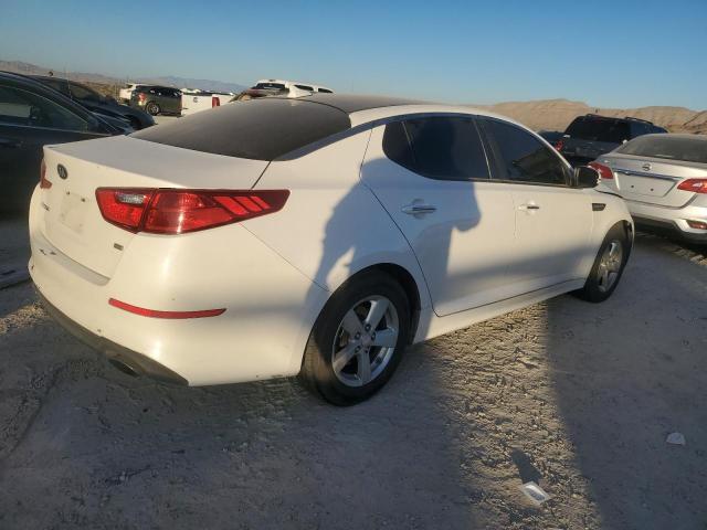 KNAGM4A75F5662509 - 2015 KIA OPTIMA LX WHITE photo 3