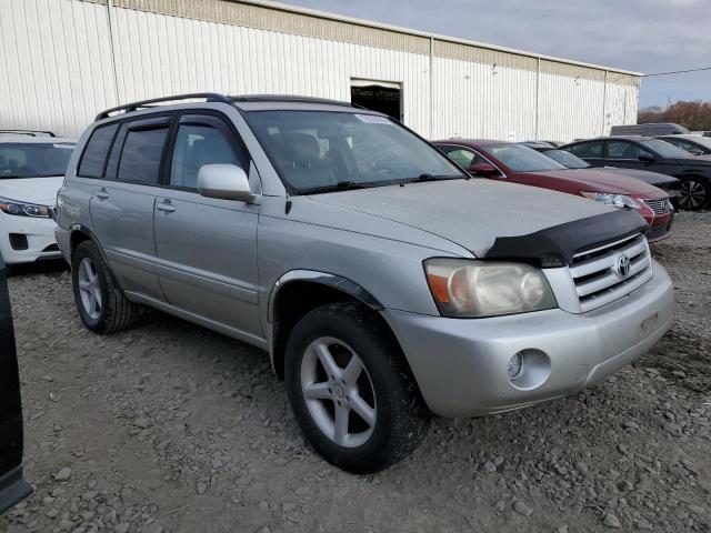 JTEEP21A440027000 - 2004 TOYOTA HIGHLANDER SILVER photo 4