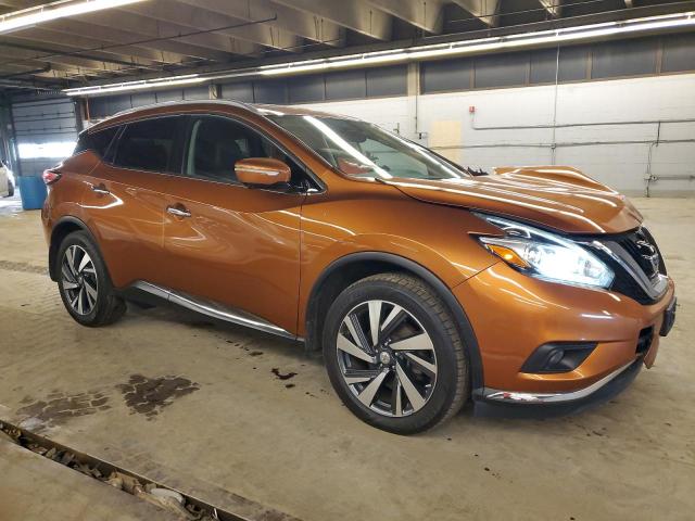 5N1AZ2MH6FN256916 - 2015 NISSAN MURANO S ORANGE photo 4