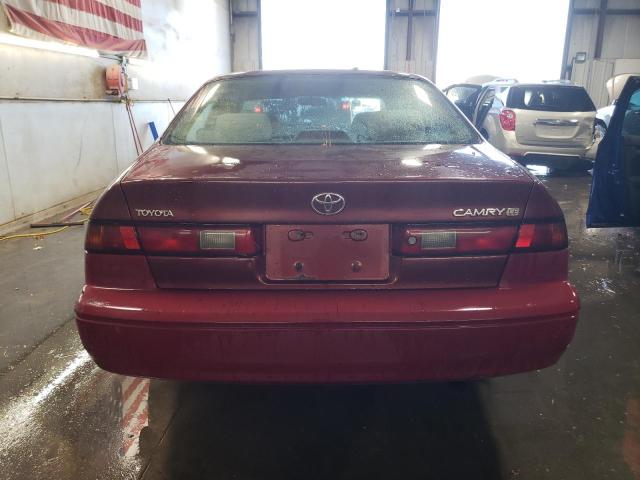 4T1BG22K6XU543110 - 1999 TOYOTA CAMRY CE BURGUNDY photo 6