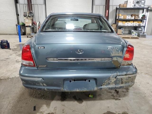 KMHFU45E83A264779 - 2003 HYUNDAI XG 350 BLUE photo 6