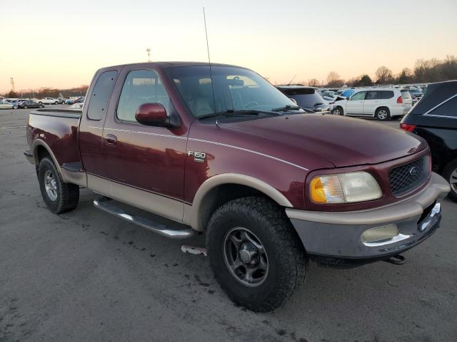 2FTRX08LXWCA98117 - 1998 FORD F150 BURGUNDY photo 4