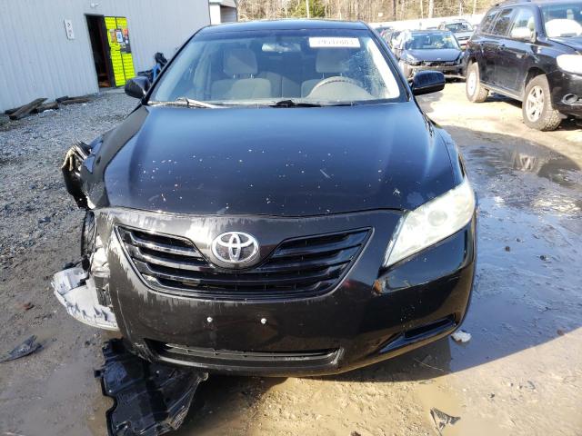 4T1BE46K18U789513 - 2008 TOYOTA CAMRY CE BLACK photo 5