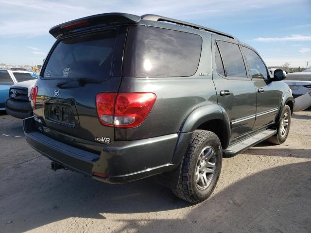 5TDZT38A37S298094 - 2007 TOYOTA SEQUOIA LIMITED GREEN photo 3