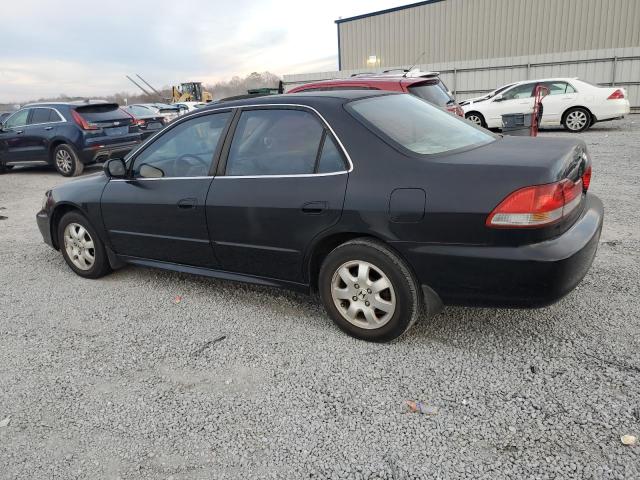 1HGCG56671A128427 - 2001 HONDA ACCORD EX BLACK photo 2