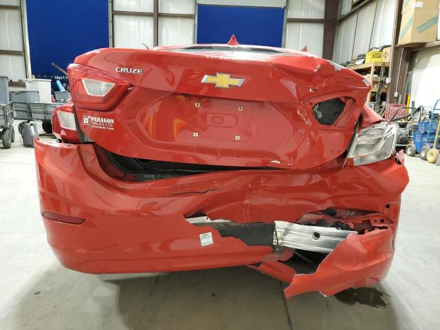 3G1BE5SM7HS534830 - 2017 CHEVROLET CRUZE LT RED photo 6