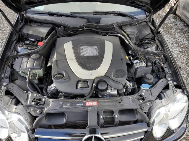 WDBTK72F28T092304 - 2008 MERCEDES-BENZ CLK 550 BLACK photo 11