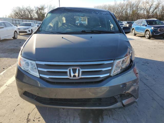 5FNRL5H40CB094843 - 2012 HONDA ODYSSEY EX GRAY photo 5