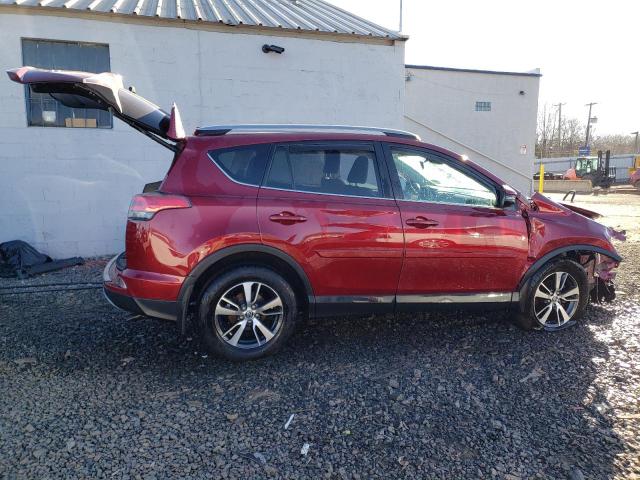 2T3RFREV3JW745272 - 2018 TOYOTA RAV4 ADVENTURE BURGUNDY photo 3