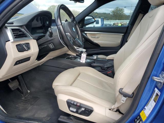 WBA8F1C59JK898325 - 2018 BMW 328 D XDRIVE BLUE photo 7